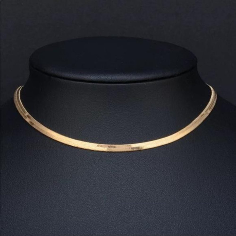 18” NEW GOLD  GBCHAIN NECKLACE, NICE NECKLACE, CUTE NECKLACE - Picture 7 of 7